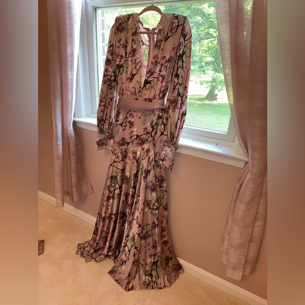 Bronx and Banco Long Sleeve Gown